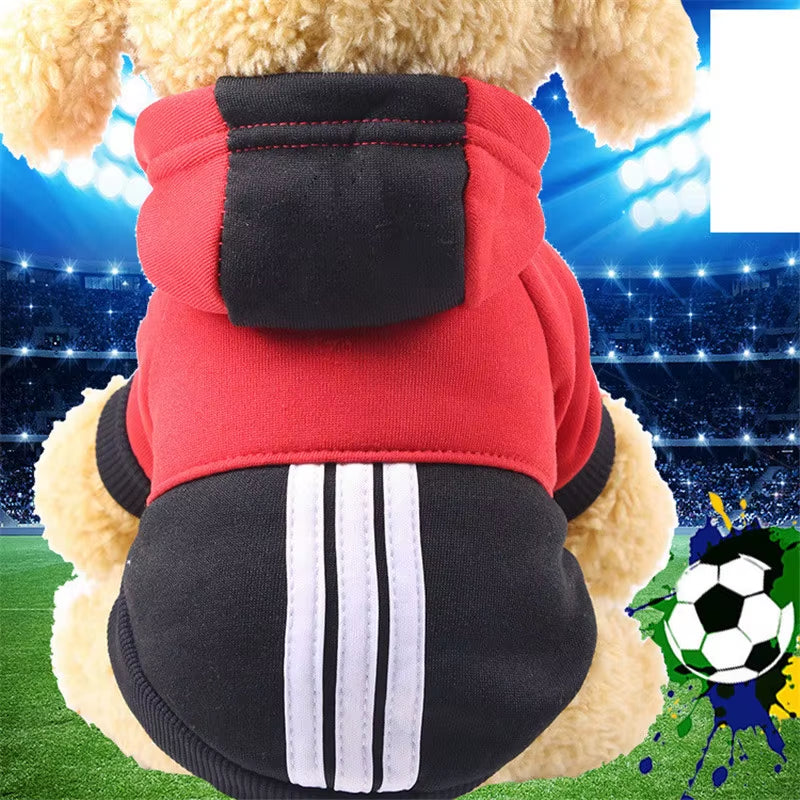 Autumn/Winter Pet Clothes Cotton Sportswear Cute Cartoon Pattern Dog Costumes Clothes for Small and Medium Dog Pets Supplies